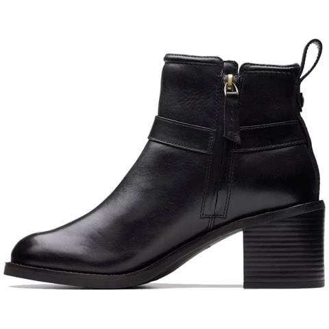 Chamberly Booties Stivaletti Pelle Scarpe Donna Nero Eu 39.5, 26178833 - Foto 3