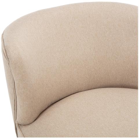 Set Di 2 Poltrone Cocktail Jofi In Tessuto Beige - Foto 2