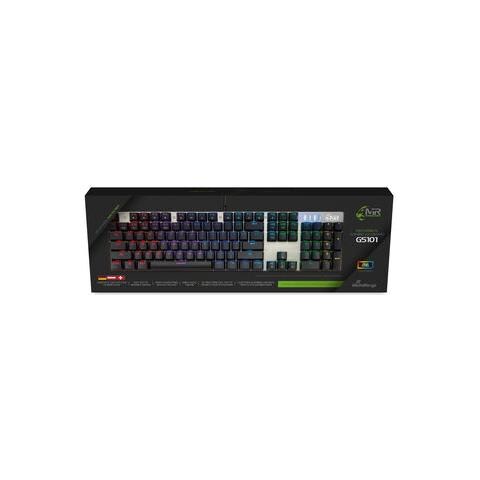 MRGS101 tastiera Gaming USB QWERTZ Tedesco Nero, Argento - Foto 1