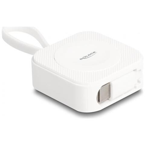 83023 Caricabatterie Per Dispositivi Mobili Orologio Intelligente Bianco Usb Carica Wireless Interno - Foto 1