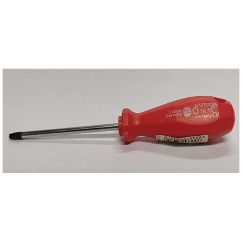 Giravite ""torx"" Tx15 Per Viti Con Testa A Stella - Manico Rosso - Foto 1