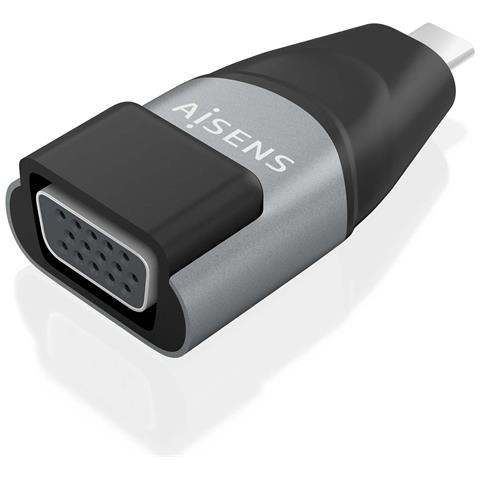 A109-0863 adattatore per inversione del genere dei cavi VGA USB C Nero, Grigio - Foto 2