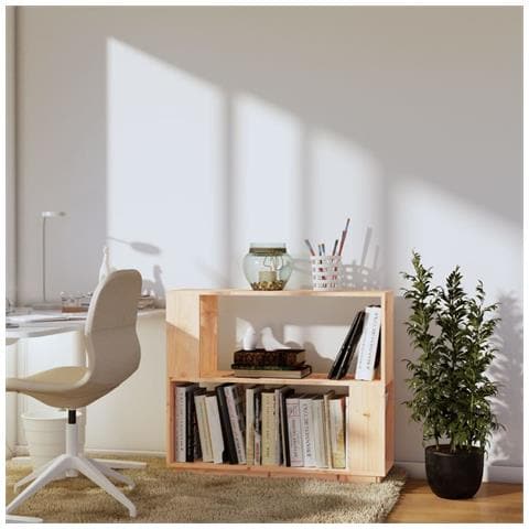 Lusso Casadino - Libreria/divisorio 80x25x70 Cm In Legno Massello Di Pino - Foto 2