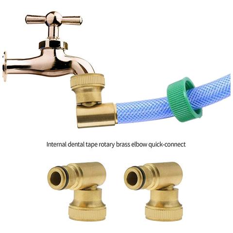 Adattatore Per Rubinetto Girevole A 90 Gradi - Ottone Standard Europeo - Foto 5