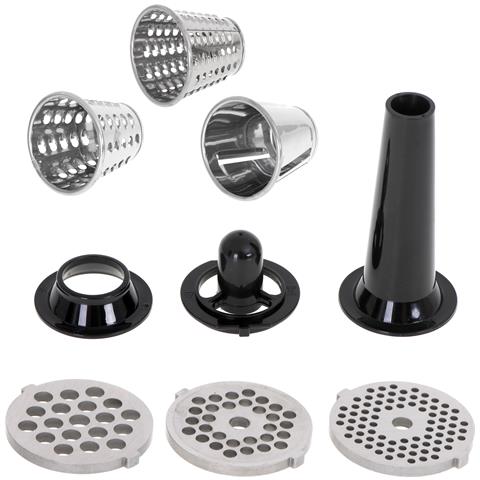 AD 4813 tritacarne 2000 W Nero, Argento - Foto 2