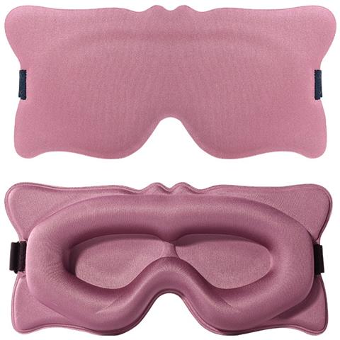 Mascherina Per Dormire Sagomata 3d - Blocco Luce Definitivo Pink - Foto 1