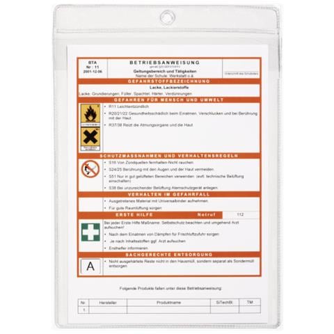 230719 foglio di protezione 210 x 297 mm (A4) Polipropilene (PP) 10 pz - Foto 2