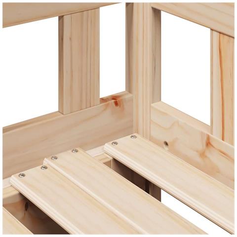 Divano Letto Estraibile con Cassetti senza Materasso 90x200 cm - Foto 9