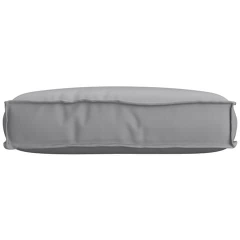 Cuscino per pallet per seduta grigio 60x40x8 cm in tessuto Oxford - Foto 2