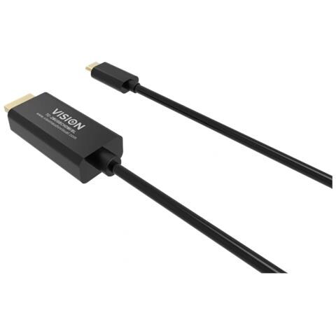 TC 2MUSBCDP8K /BL cavo DisplayPort 2 m USB tipo-C Nero - Foto 10