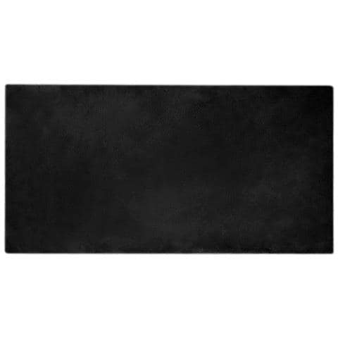 Tappeto in Pelliccia Sintetica di Coniglio Olite Nero - Foto 1