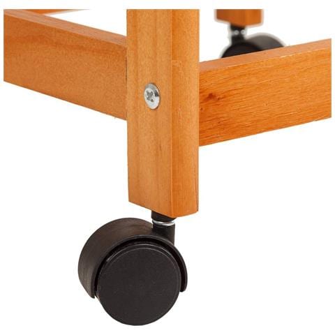 Carrello Da Cucina In Legno Marrone 37x37x76h - Foto 5