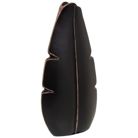 Vaso In Poliresina Marrone 19,5x7x37h - Foto 1