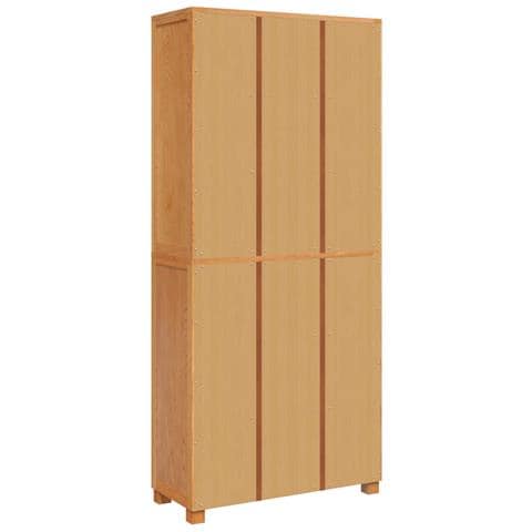 Set di Mobili per Magazzino con lo scaffale 2 pcs Naturale - Foto 9