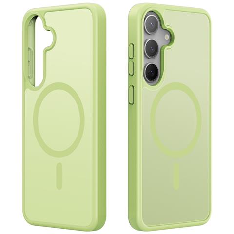 Cover per Galaxy S25 - TPU+PC, Verde - Foto 2