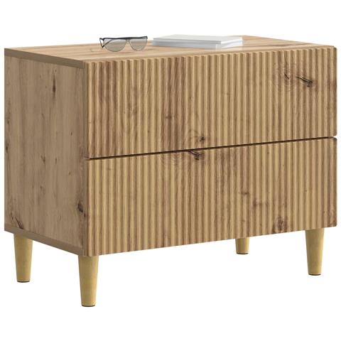Armadio da Notte Rovere Artigianale 62 x 34,5 x 48 cm - Foto 2