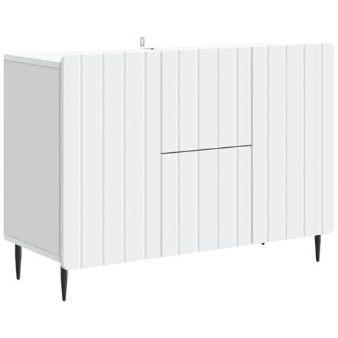 Credenza Bianco 89 x 34,5 x 62 cm Legno ingegnerizzato - Foto 1