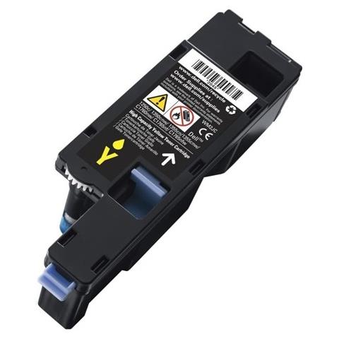 593-11143 Toner Originale Giallo per Dell 1250c Capacità 1400 Pagine - Foto 4