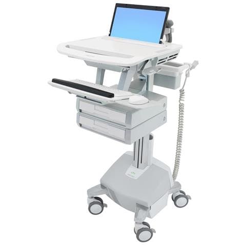 Carrello per Laptop StyleView Colore Bianco e Grigio - Foto 1