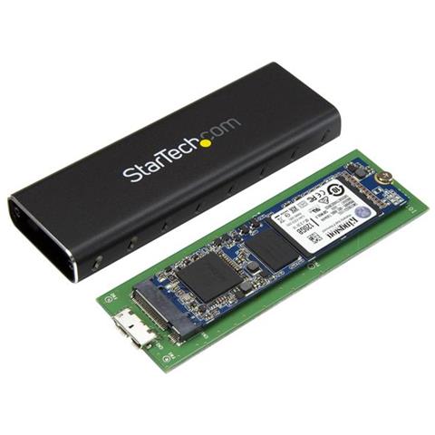 Box Alloggio USB 3.0 esterno per SSD SATA M. 2 - Convertitore NGFF di unità SSD con UASP - Box portabile M. 2 NGFF a USB3.0 SSD - Foto 2