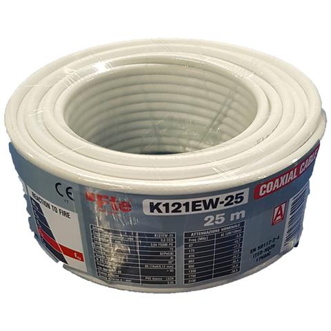 Cavo Tv Per Digitale Terrestre E Satellitare 5mm 25mt K121ew-25 - Foto 1