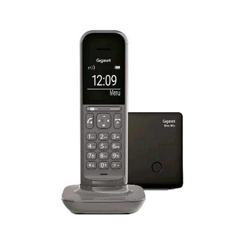 Telefono Cordless CL 390 Dect con Segreteria Digitale 150 Nomi Colore Grigio - Foto 1