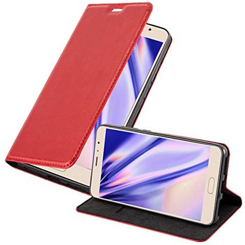 Custodia Compatibile Con Xiaomi Redmi Pro In Rosso Mela - Coperchio Protettiva Con Chiusura Magnetica, Funzione Stand E Tasca Per Le Carte - Foto 1