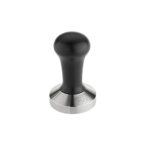 Tamper 54mm Piano Base In Acciaio Inox Manico In Legno Nero - Foto 1