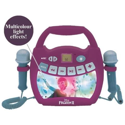 The Snow Queen - Altoparlante Bluetooth - Effetti Di Luce, Microfoni E Batteria Ricaricabile - Foto 2