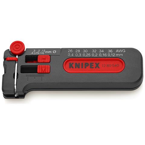 12 80 040 SB pinza spellacavi Nero, Rosso - Foto 1