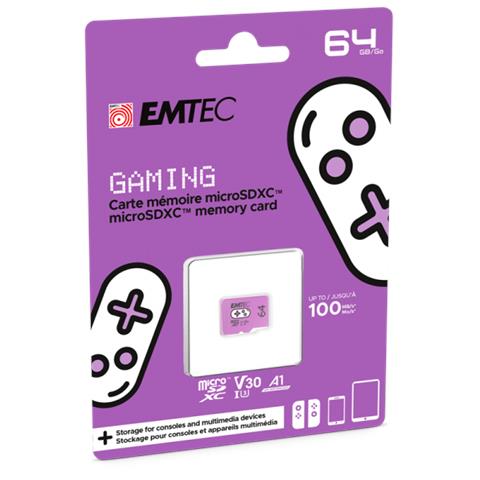 64gb Microsdxc Uhs-i U3 V30 Scheda Di Memoria Per Giochi (viola) - Foto 2