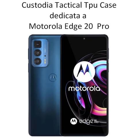 Custodia Originale Tpu Cover Case Per Motorola Edge 20 Pro Xt2153 Trasparente - Foto 2