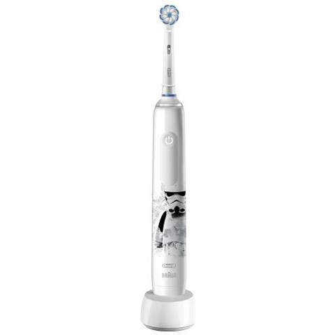 Oral-b Junior Spazzolino Elettrico Ricaricabile Pro 3 Star Wars Per Bambini. 1 Spazzolino + 1 Testina - Foto 1