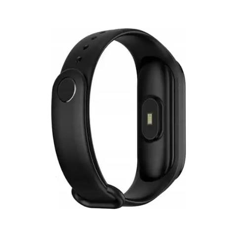 Activity Tracker SmartBand M3 Resistente all’Acqua IP68 Display 0.96" Bluetooth per Fitness con Cardiofrequenzimetro e Pedometro Nero - Europa - Foto 2