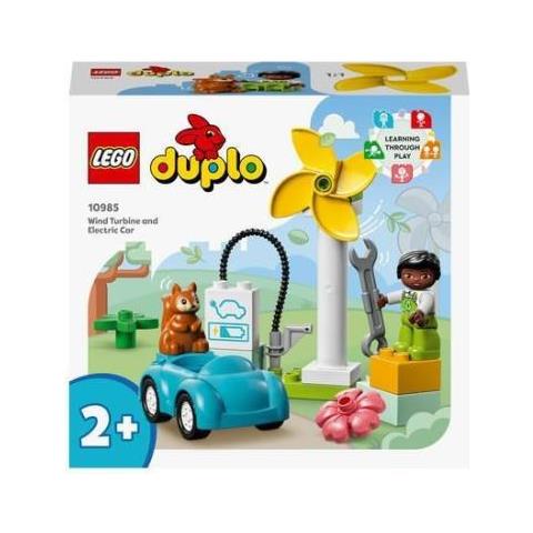 Set da Costruzione Wind Turbine and Electric Car Multicolore - Foto 4