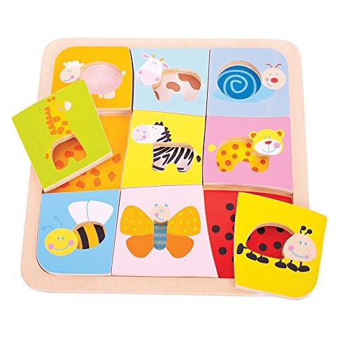 Puzzle Con Motivi Di Animali - Foto 1