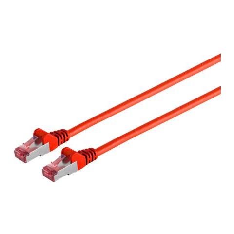 S-conn 75711-a0.15r Cavo Di Rete Rosso 0,15 M Cat6a S /ftp (s-stp) - Foto 1