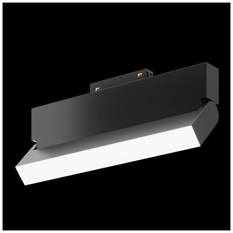 Base Di Illuminazione Basic Per Binario Moderno Alluminio Nero 20w Luce Calda - Foto 3