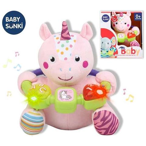 Peluche Musicale 18115 Elefante Unicorno (20 Cm) - Foto 1