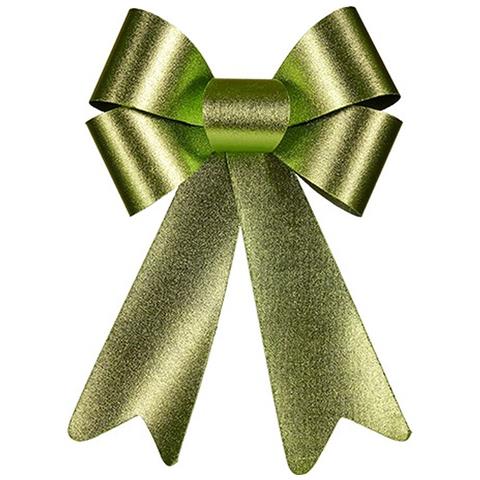 Fiocco Decorazione Natalizia Verde Pvc 16 X 24 X 4 Cm (12 Unità) - Foto 2
