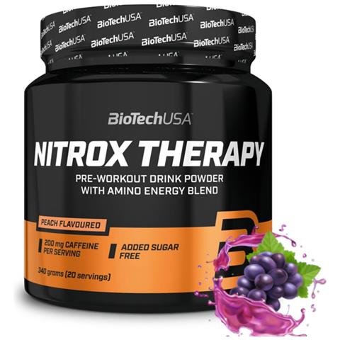 Biotech Usa Nitrox Therapy 340 G Gusto Uva - Foto 1