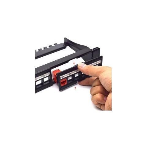 WPC-PAN-BUP24 Pannello Rack 1U Nero - Foto 2