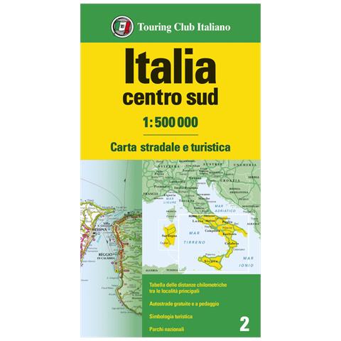 Italia Centro Sud 1:500.000. Carta Stradale E Turistica - Foto 1