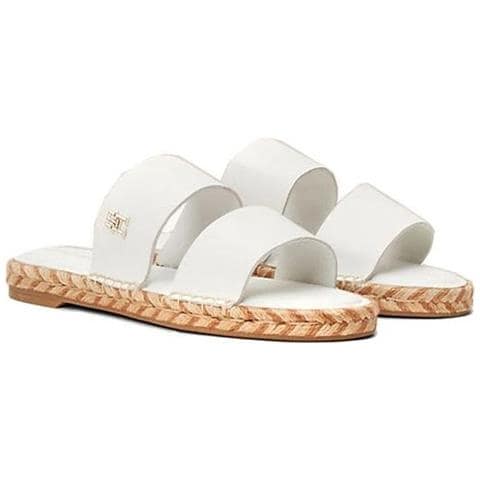 Flat Sandal Sandali Pelle Scarpe Donna Beige Eu 36, Fw0fw07931 Ybl - Foto 1