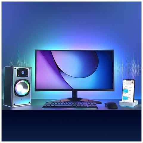 TL61-5 soluzione di illuminazione intelligente Striscia LED intelligente Wi-Fi - Foto 2