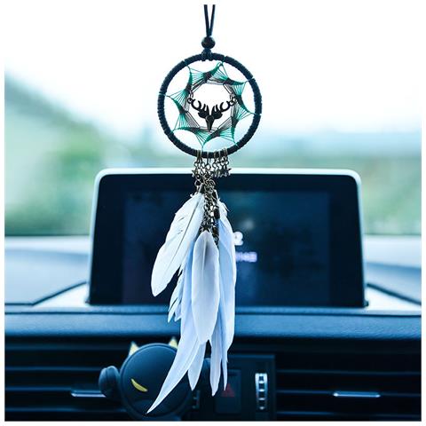 Ciondolo Per Specchietto Retrovisore Lucky Deer Blue + White - Foto 3
