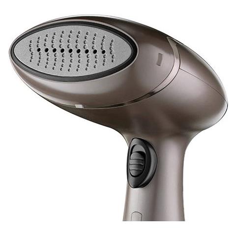 28040-56 Stiratrice A Vapore Vapore Per Indumenti Portatile 0,2 L 1800 W Marrone, Cromo - Foto 3