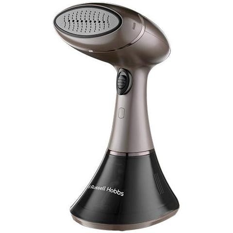 28040-56 Stiratrice A Vapore Vapore Per Indumenti Portatile 0,2 L 1800 W Marrone, Cromo - Foto 1