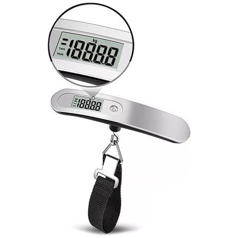 Bilancia Digitale Portatile Per Valigie E Bagagli. Fino A 50 Kg. - Foto 2