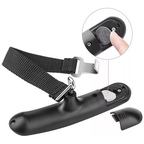 Bilancia Digitale Portatile Per Valigie E Bagagli. Fino A 50 Kg. - Foto 4